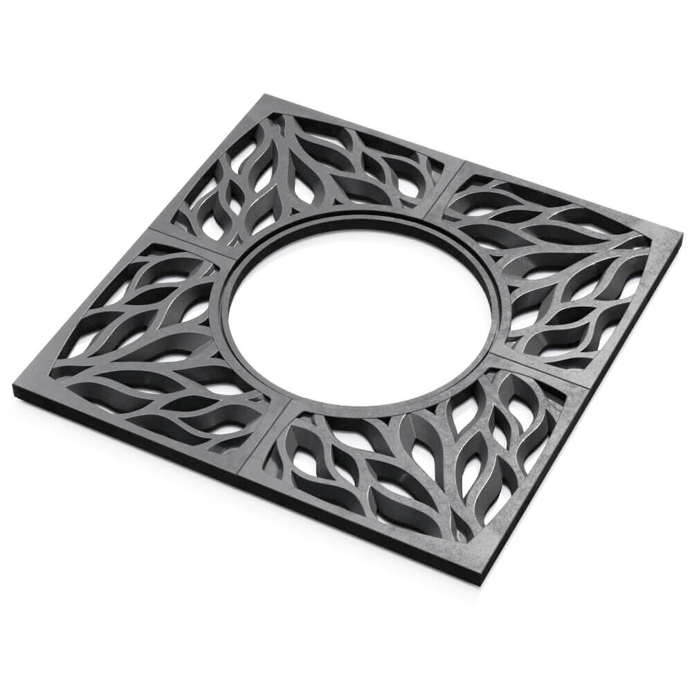 Приствольная решетка ПП ZKING CRUST 1.2х1.2м Серая 1