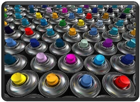 Краска аэрозольная