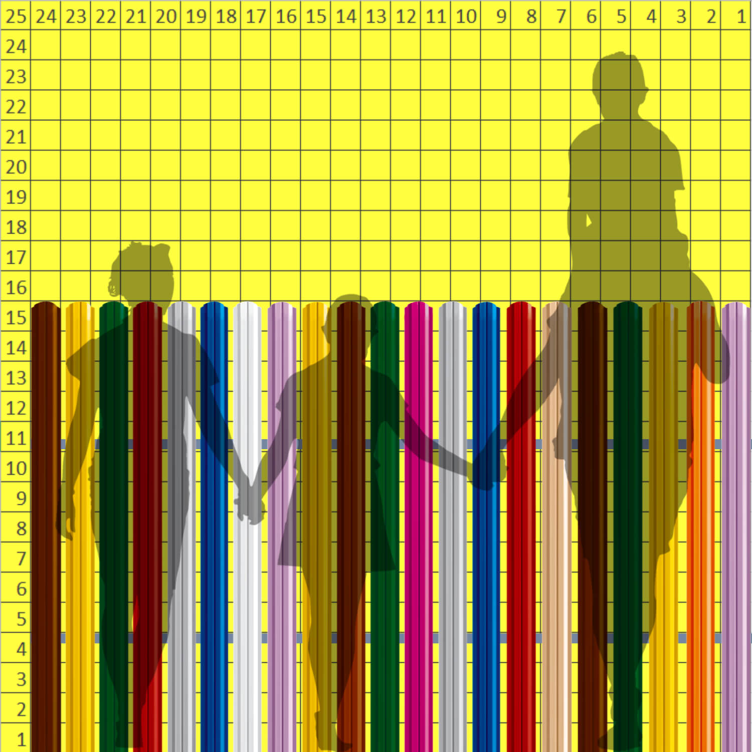 Нарядный палисадник 150см