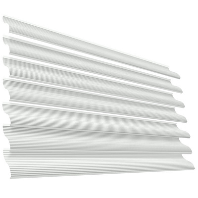 Ламель Еврожалюзи RAL9003 Белый для заборов-жалюзи, беседок, пергол